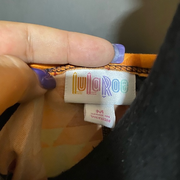 Lularoe dress size medium pretty colors - Picture 4 of 7